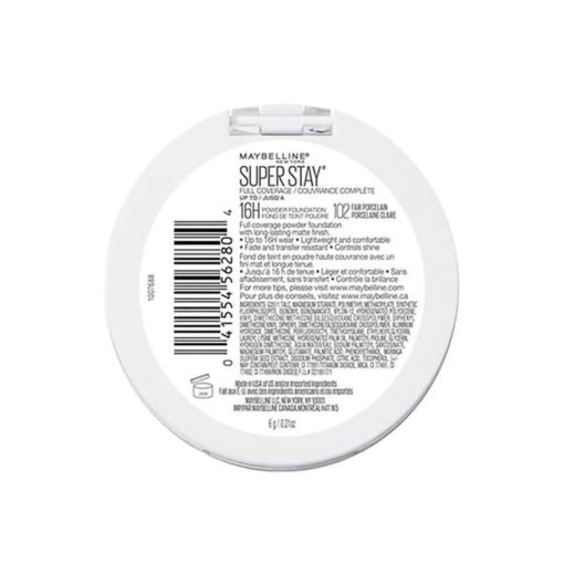 Base en Polvo Maybelline Super Stay Fair Porcelain - Imagen 4
