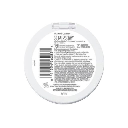 Base en Polvo Maybelline Super Stay Classic Ivory - Imagen 4