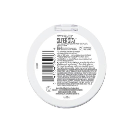 Base en Polvo Maybelline Super Stay Natural Beige - Imagen 4