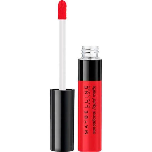 Labial Maybelline Color Sensational Vibrant Red