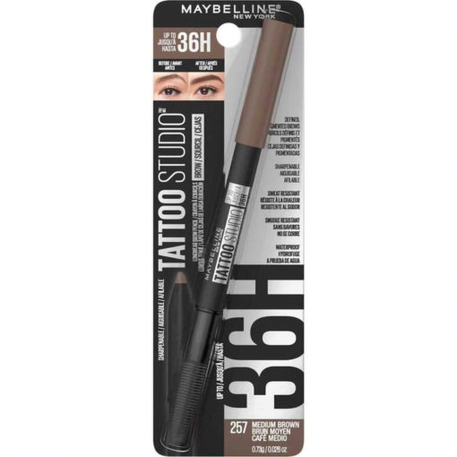 Lapiz de cejas Maybelline Tatto Brown Medium Brown