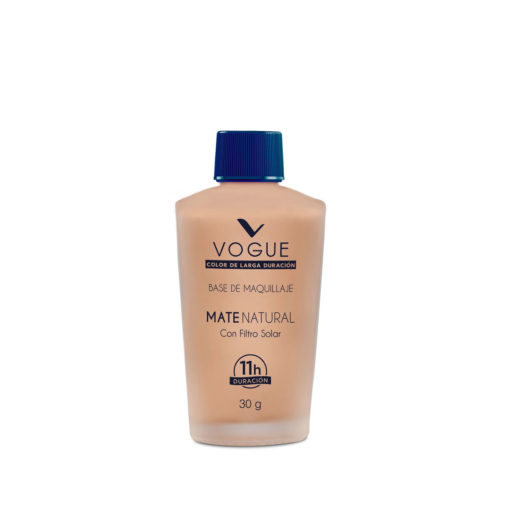 Base liquida Vogue Mate Natural Canela