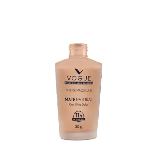 Base liquida Vogue Mate Natural Canela - Imagen 2