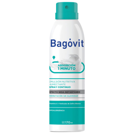 Emulsión Absorción 1 minuto Bagóvit Corporal Spray Continuo