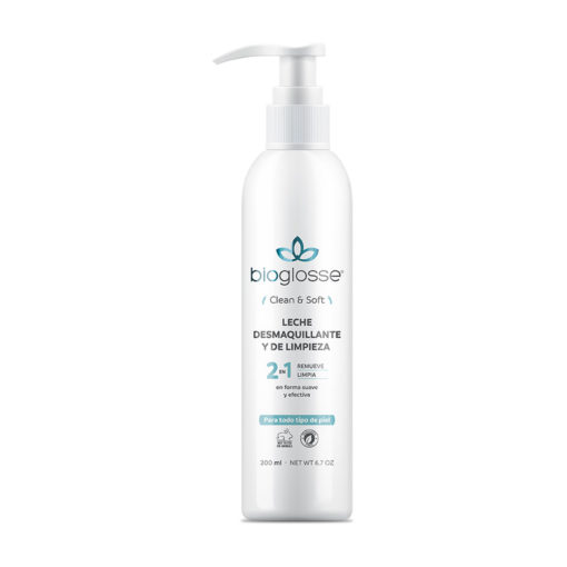 Leche Desmaquillante Bioglosse Clean & Soft