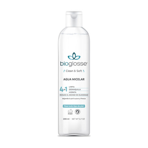 Agua Micelar Bioglosse Clean & Soft