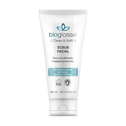 Exfoliante Scrub Facial Bioglosse Clean & Soft