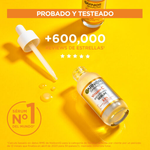 Serum Facial Iluminador Garnier Skin Active Vitamina C - Imagen 7