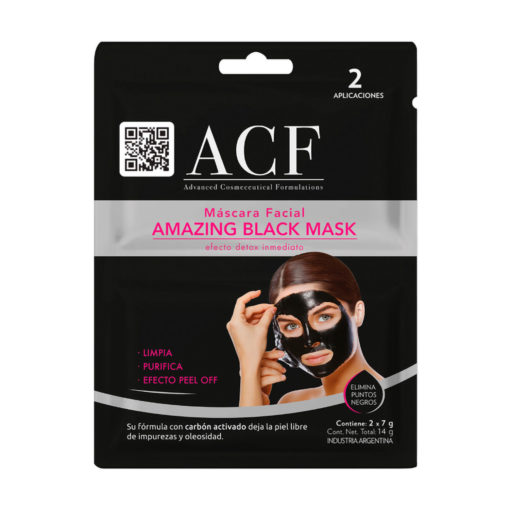 Máscara facial Amazing Black ACF
