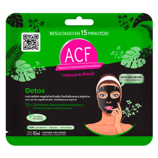 Máscara facial Detox ACF