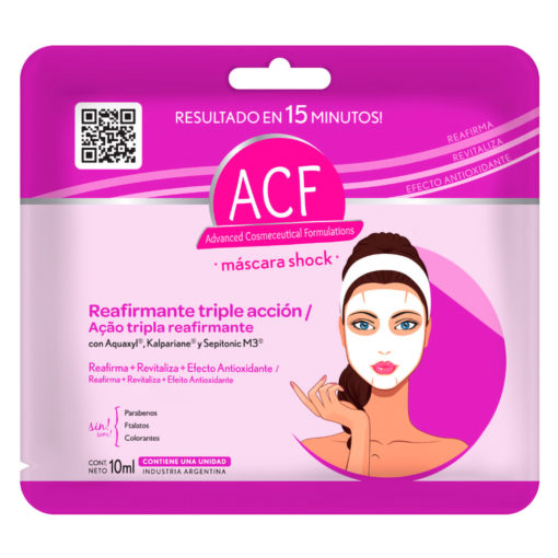 Máscara facial Triple Acción ACF