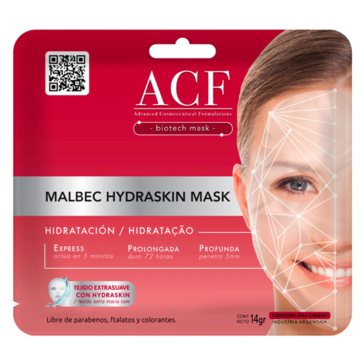 Máscara facial Malbec Hydraskin ACF