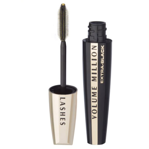 Mascara de Pestañas Loreal Volum Million Lashes Extra Black - Imagen 4