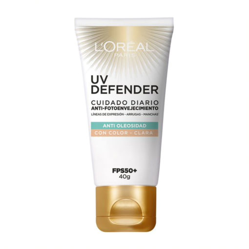 Protector Solar L'Oréal Paris UV Defender FPS50+ Anti-Brillo Light