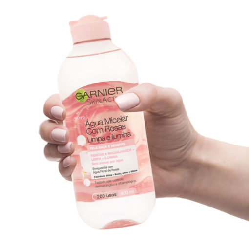 Agua Micelar Garnier Skin Active Agua de rosas - Imagen 3
