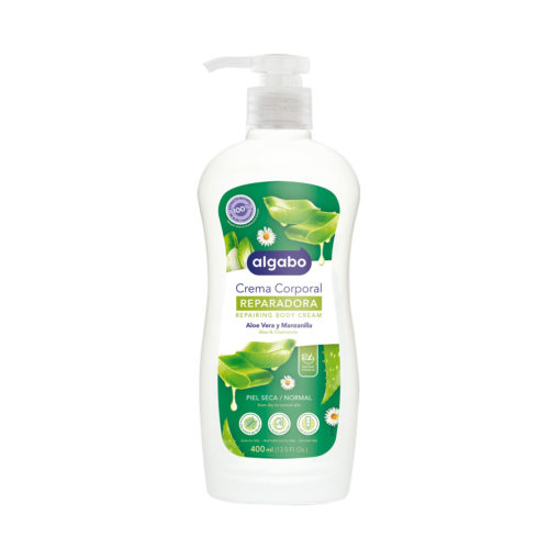 Crema Corporal Algabo Reparadora Aloe y Manzanilla