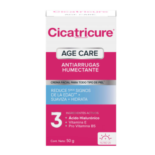 Crema Facial Cicatricure Age Care AntiArrugas Humectante