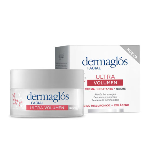Crema Hidratante de Noche Dermaglós Ultra Volumen  X 50 Gr