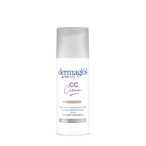 CC Cream Crema con color Dermaglós  Medio X 50 Gr - Imagen 3