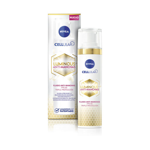 Crema Fluido de Día Antimanchas Nivea Luminous FPS 50 - Imagen 2