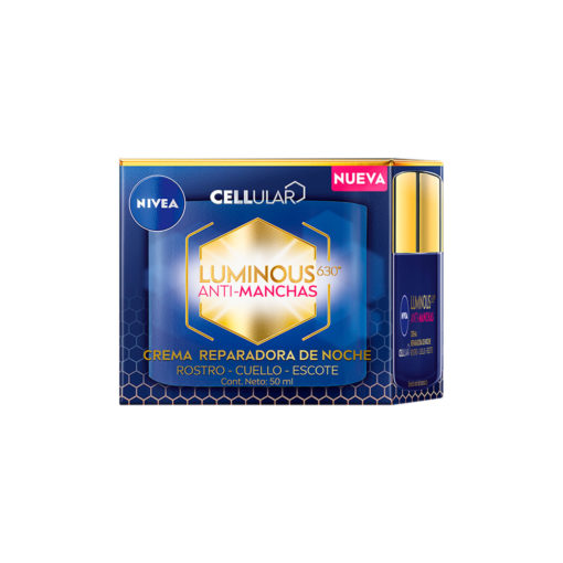 Crema de noche Reparadora Antimanchas Nivea Luminous - Imagen 2