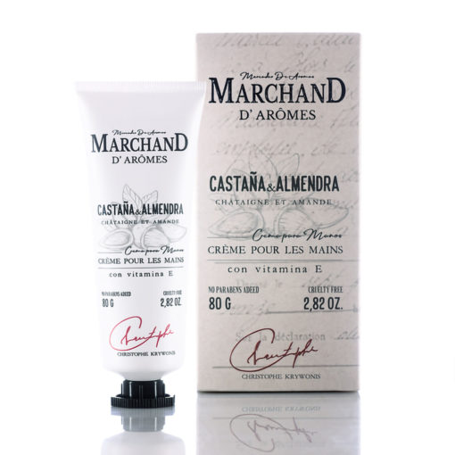 Crema para Manos Marchand D'Aromes  Castaña y Almendras
