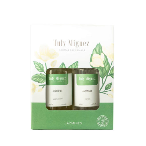Kit Regalo Crema Corporal + Jabón Líquido Tuly Miguez  Jazmines