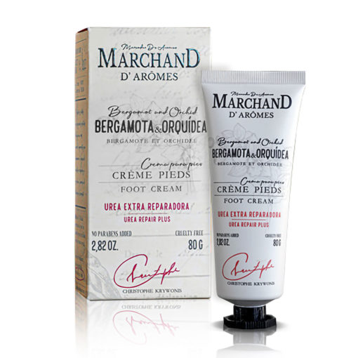 Crema para Pies Marchand D'Aromes  Bergamota y Orquidea