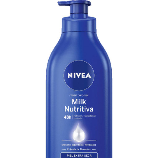 Crema corporal Nivea Milk Nutritiva Piel extra Seca