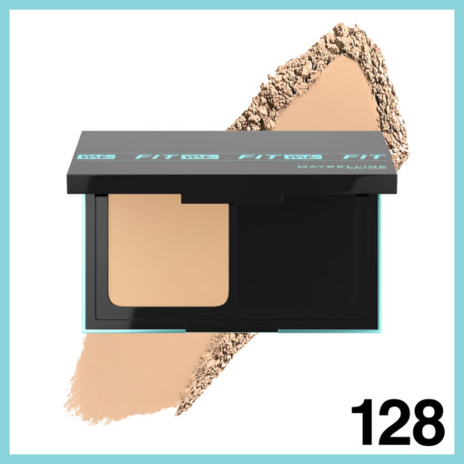 Base de maquillaje en Polvo Maybelline Fit Me 128 Warm Nude - Imagen 5