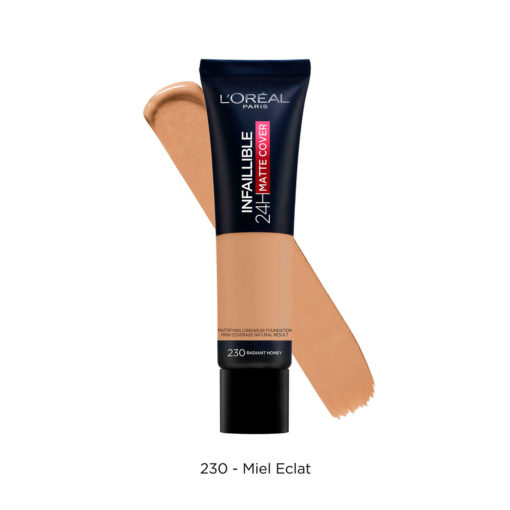 Base Líquida L'Oreal Infaillible 230 Radiant Honey - Imagen 2