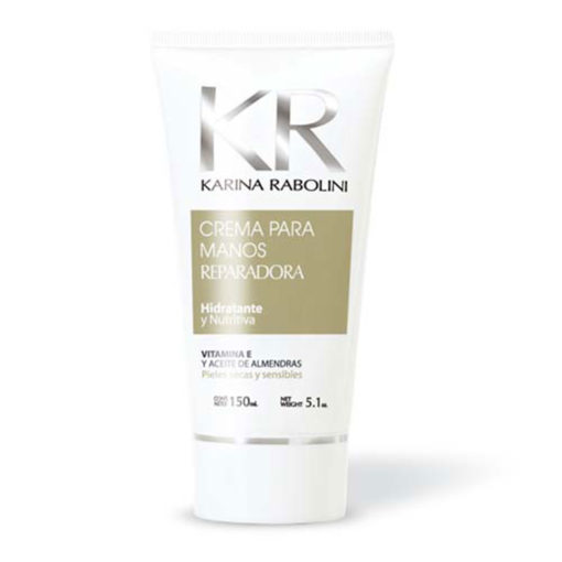 Crema para Manos Karina Rabolini Reparadora Vitamina E y Aceite de Almnedras