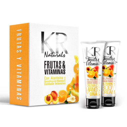 Pack Duo Crema Corporal + Crema para Manos Karina Rabolini Fruits & Vitamins Cuidado Intensivo