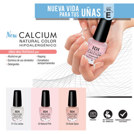 Esmalte Idi Makeup Calcium 01 Via Lactea - Imagen 2