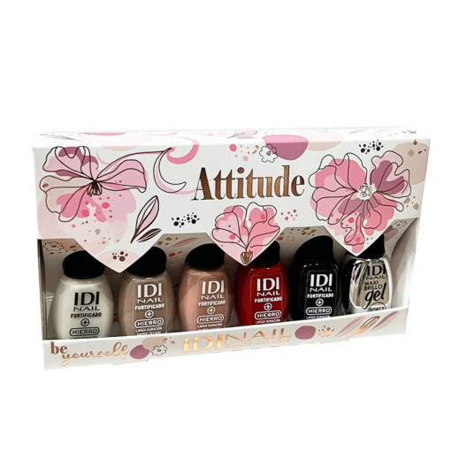 Kit de esmaltes idi Makeup Attitude Eternal