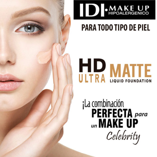 Base Idi Makeup Fundation HD 06 Tawny Beige - Imagen 2