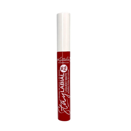 Labial Líquido Matte Katalia Stay Rojo