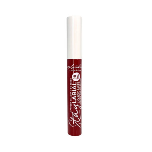 Labial Líquido Matte Katalia Stay Borgoña
