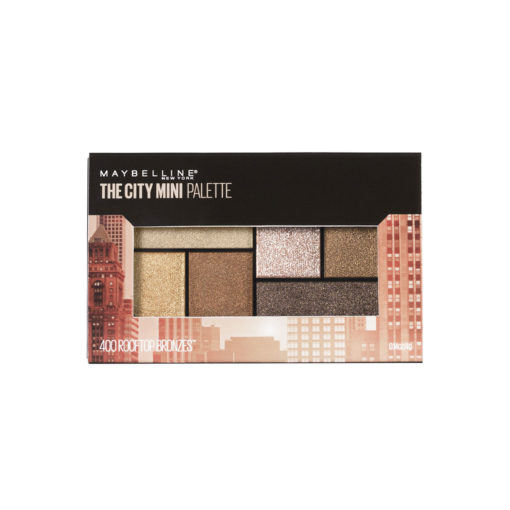 Paleta de sombras Maybelline City Mini Rooftop Bronzes