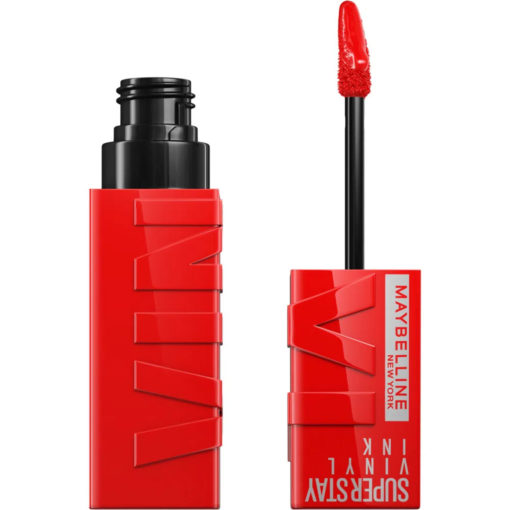 Labial Líquido Maybelline Superstay Vynil Ink Red Hot - Imagen 3