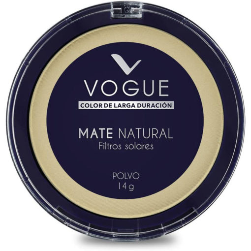 Polvo compacto Vogue Mate Natural Trigueña