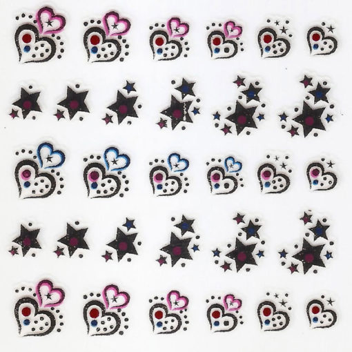Stickers 3D Fantasía para Uña Jessamy Varios Modelos