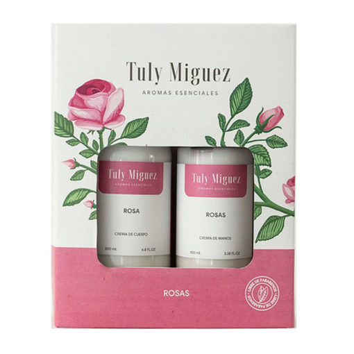 Gift Box Crema de cuerpo + Crema de Manos Tuly Miguez  Rosas