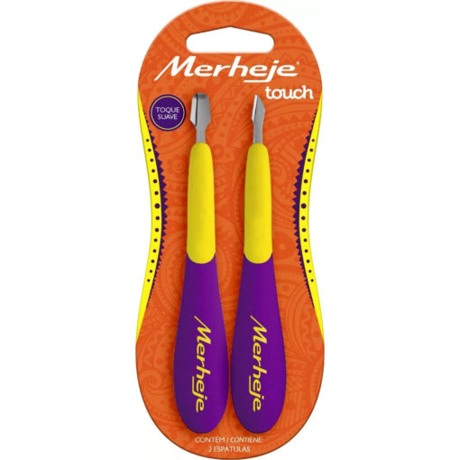 Conjunto de Espátulas para Cutículas Merheje Touch Suave