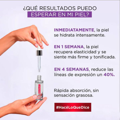 Serum facial Loreal Paris Revitalif Acido Hialuronico - Imagen 2