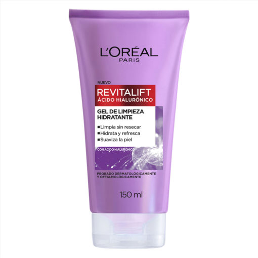 Gel de limpieza L'Oreal París Revitalift Ácido Hialurónico