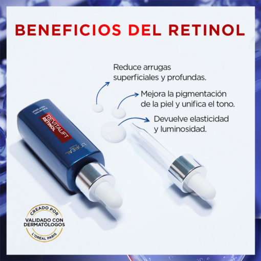Serum de noche Loreal Revitalif Retinol - Imagen 4