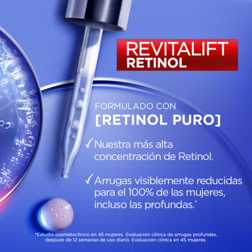 Serum de noche Loreal Revitalif Retinol - Imagen 6