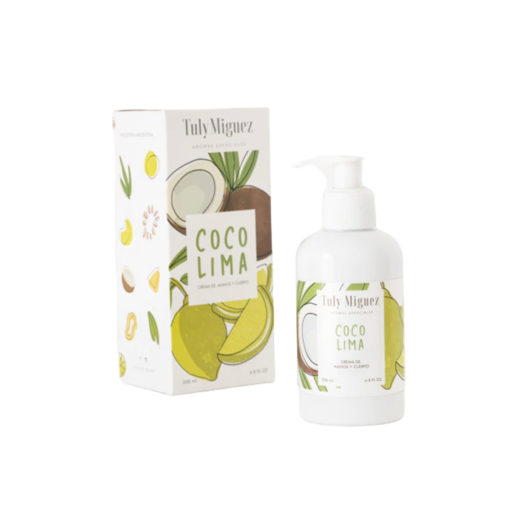 Crema de Manos y Cuerpo Tuly Miguez  Coco Lima