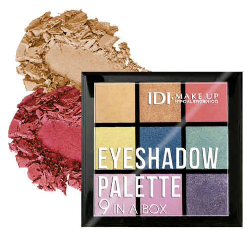Paleta de Sombras Idi Makeup 9 In a Box 01 Expression
